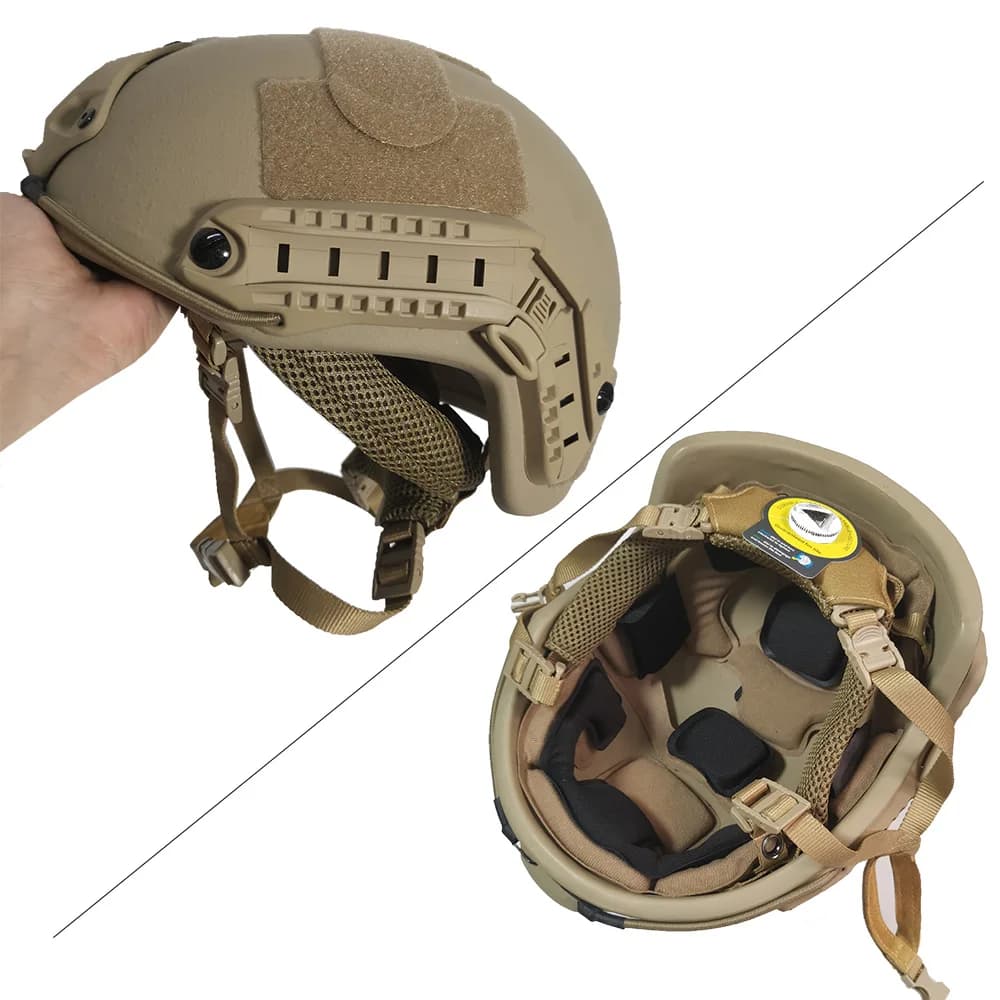 2026 Neuer LPRED Schneller HDPE Wendy High-Cut PE Helm 2. Generation mit hochwertigem UHMW-PE Futter .44 Helm