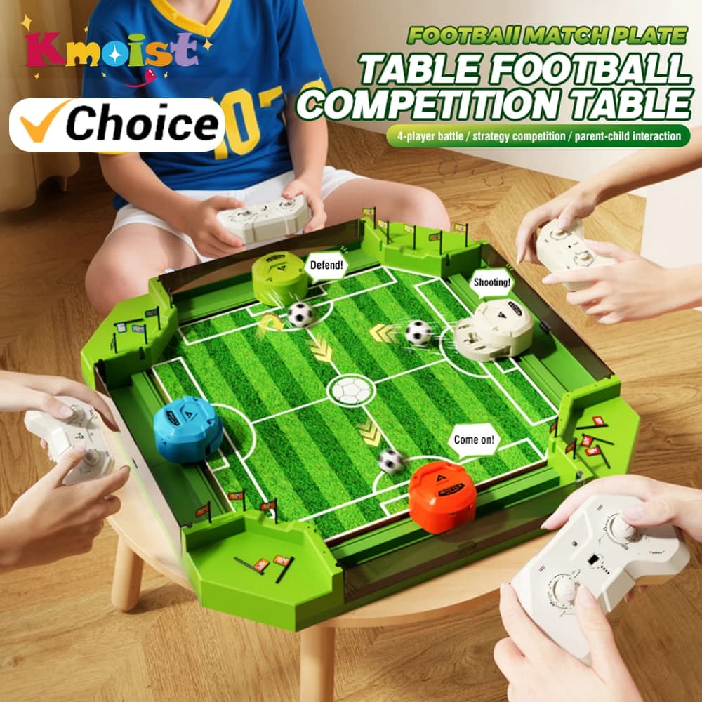 Fußball-Arcade-Spiel für 4- Spieler, lustiges Tischspiel für Kinder und Erwachsene, Familienfeiern, Heimgebrauch mit Punktsystem, Spielzeug für