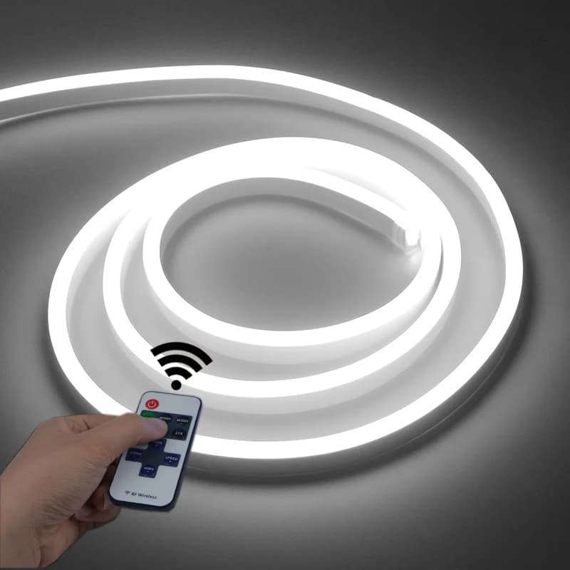 DC12V Neonst reifen SMD 120 120leds/m flexible LED-Licht leiste mit HF-Fernbedienung Seil Röhren lampe wasserdicht für Home Wall Deco