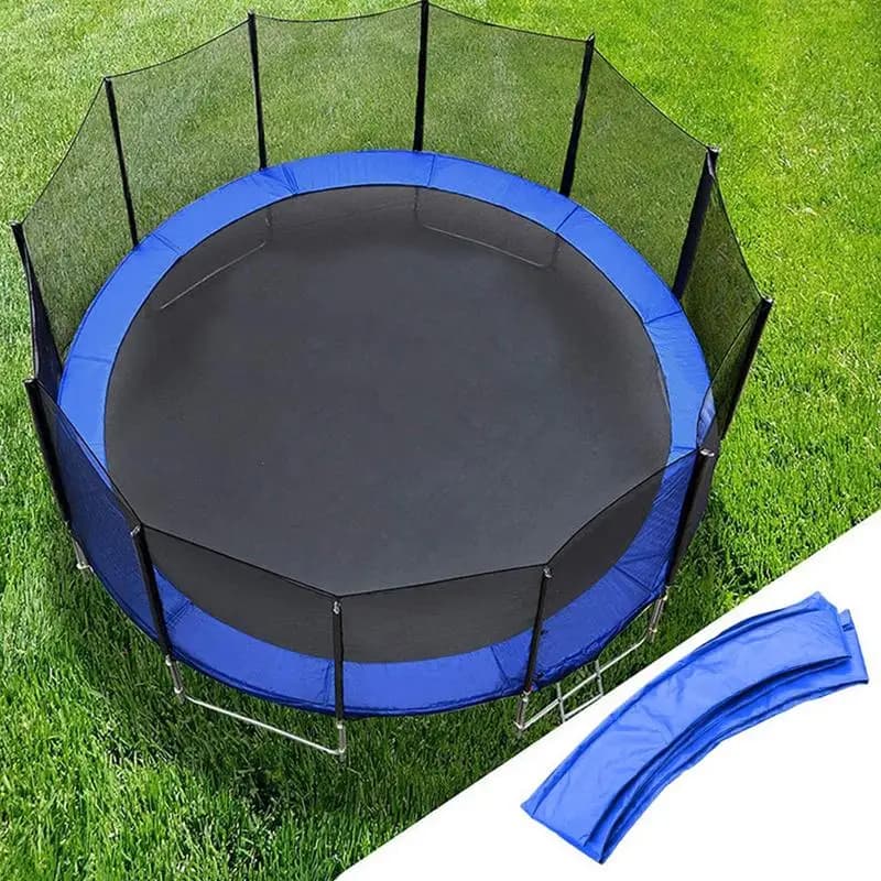Trampolin-Ersatzmatte, rund, robust, Trampolin-Pad-Abdeckung, schützende wasserdichte Sicherheitsabdeckung für Fitnessstudio, Zuhause,