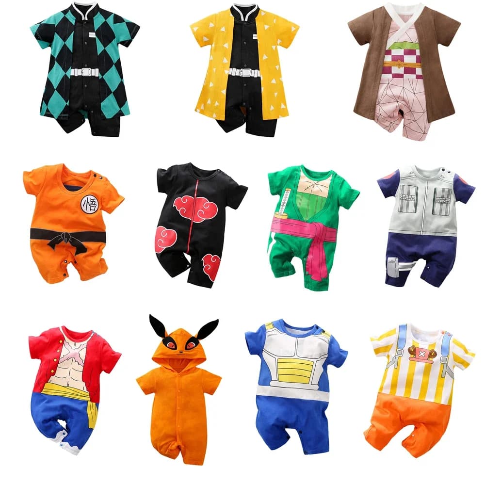 Baby Jungen Kleidung Kleinkind Anime Strampler Neugeborenen Kostüm Sommer Atmungsaktive Klettern Kleidung Infant Cosplay Overall