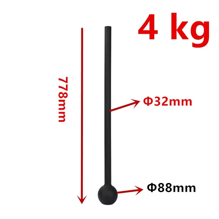 Gym Fitness Steel Hammer, mehrere Optionen Core Strength Training, Macebell Wrestling Fighting Workout Hammer Grip Unterarmzug