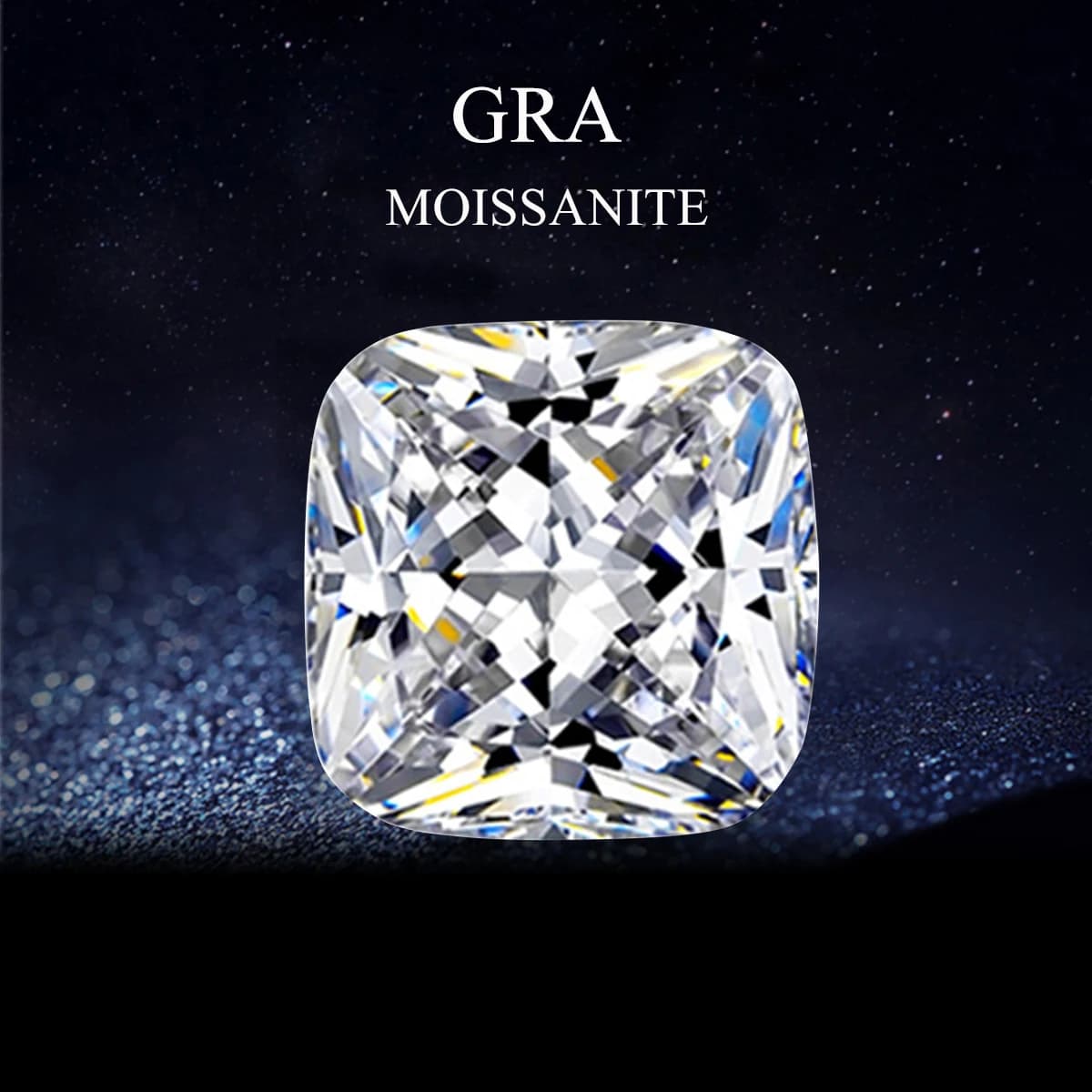 Kissen Diamant Lose Edelsteine Moissanite Steine 0,08 ct zu 7ct D Farbe VVS1 Labor Ausgezeichnete Cut Edelsteine Echt mit GRA zertifikat