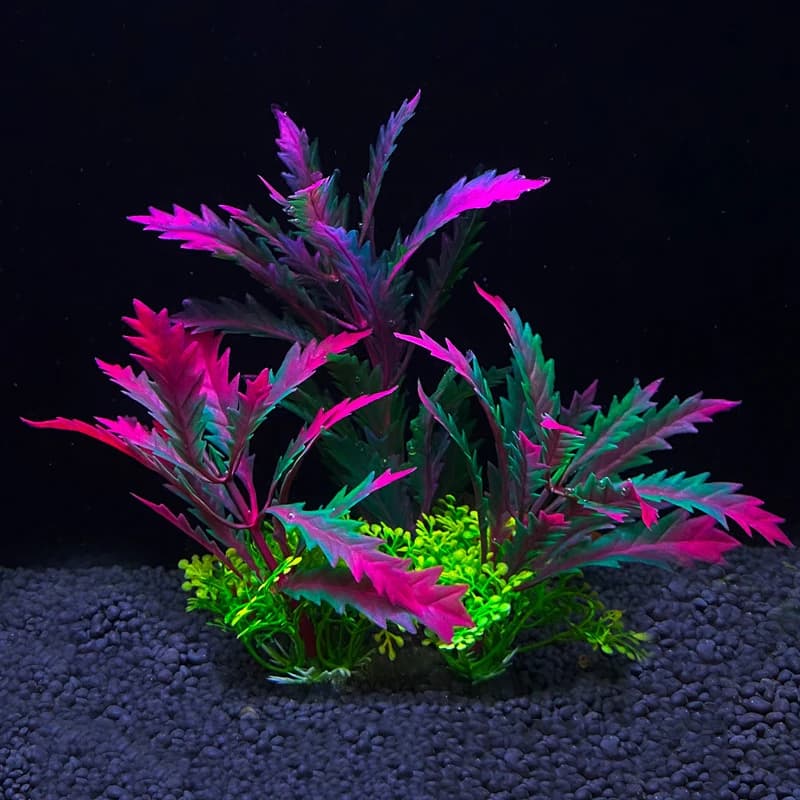Künstliche Unterwasser-Plastikpflanzen für Aquarien, Fischbecken, Wasserbäume, grünes Wassergras, Simulationsdekoration