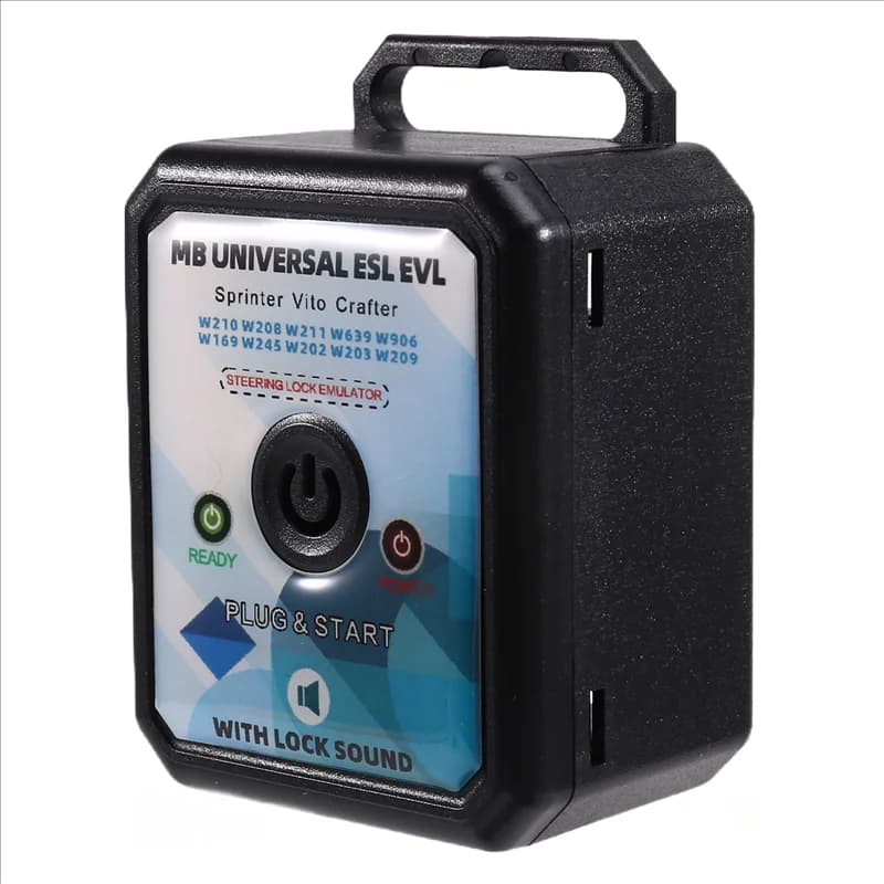 Auto ESL ELV Universal Lenkschloss Emulator Mit Schloss Sound Für Mercedes Benz Sprinter Vito Crafter W210 W208 W211 W639