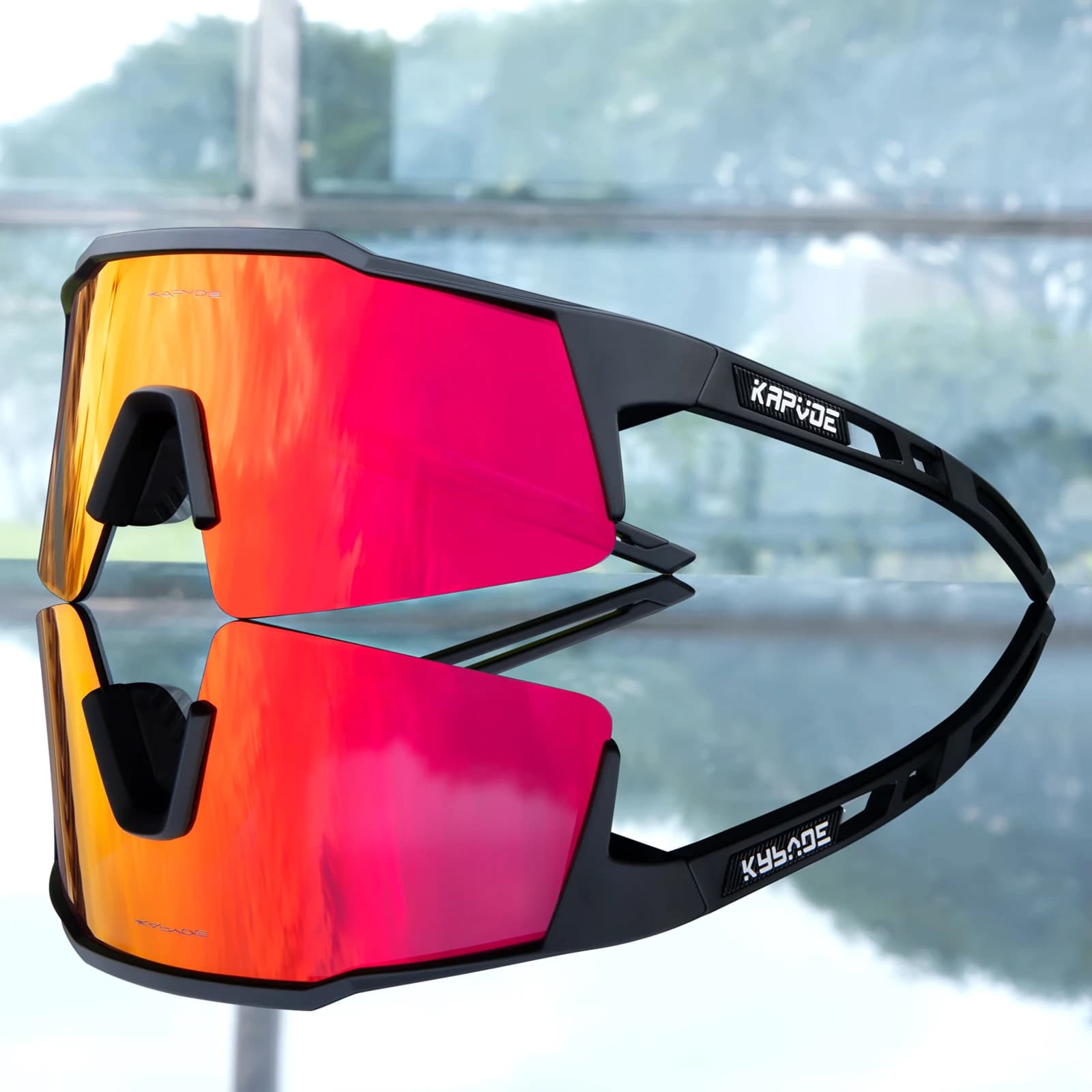 Polarisierte Radfahren Sonnenbrillen Outdoor Fahrrad Brille Männer MTB Radfahren Gläser Frauen Rennrad Gläser UV400 Fahrrad Sonnenbrille