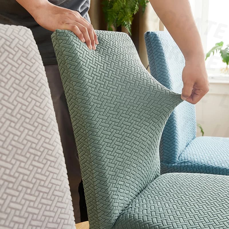 Elastische Stuhlhülle Universalgröße Günstige Stuhlbezüge Große Elastische Sitzbezüge für Wohnzimmerstühle Bezüge für Esszimmerstühle