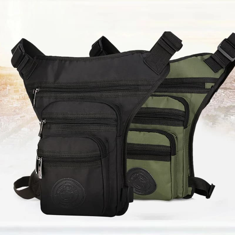 Männer Fanny Taille Hüfte Pack Bum Gürtel Bein Tasche Geldbörse Multi-funktion Reise Klettern Nylon Männlichen Kreuz körper Motorrad reiter Drop