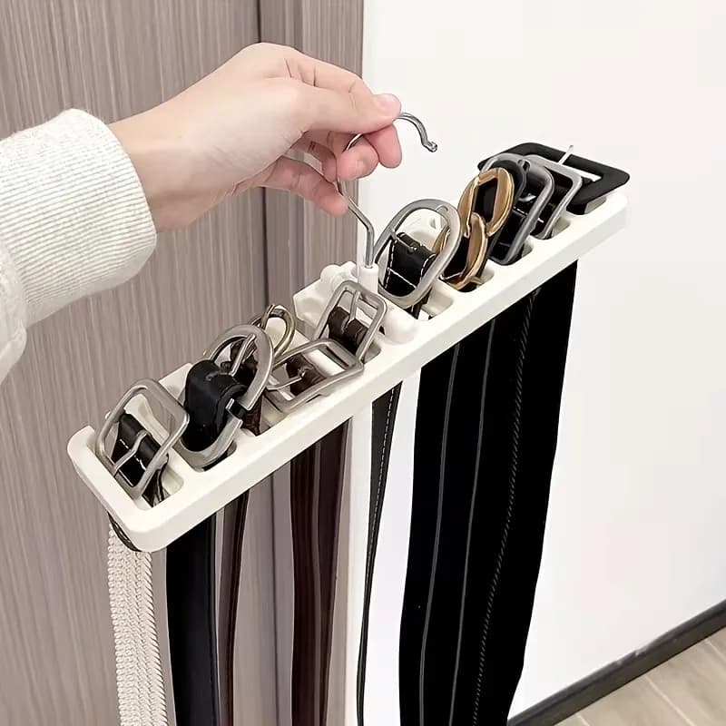 1-12Pcs Multifunktionale Gürtel Organizer Hängen Krawatte Rack Gürtel Aufhänger Kleidung Rack Organizer Krawatte Rack Hause Closet veranstalter
