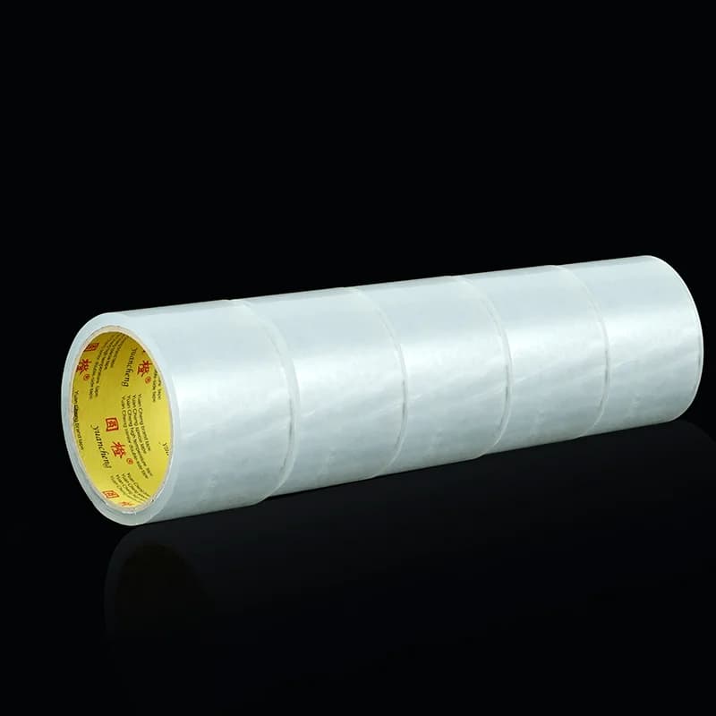 3 Rollen Transparentes Verpackungsklebeband, Hochleistungs-Verpackungsband für Versand und Mobile Verpackung, 45 Yards pro Rolle