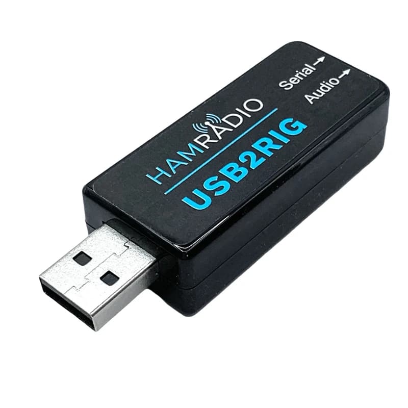 USB2RIG Radio USB-Soundkartenanschluss für KENWOOD, YAESU, ICOM Business Radio