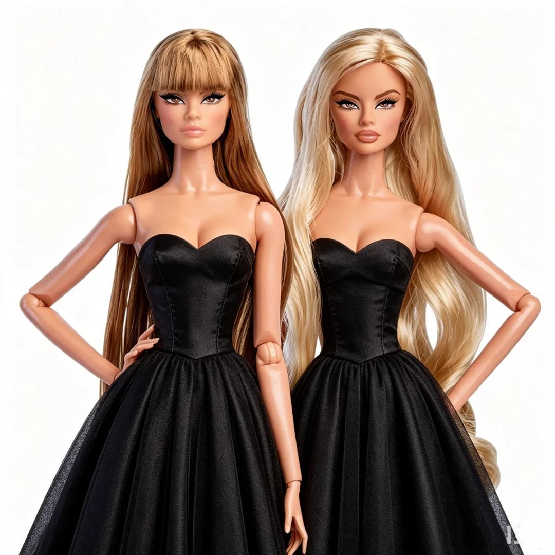Xianxian Neue Supermodel-Puppe / 32cm Nackte Puppe mit Normaler Haut und Blondem Haar / 12 Bewegliche Gelenke am Körper + Kopf / 1/6 Puppenspielzeug