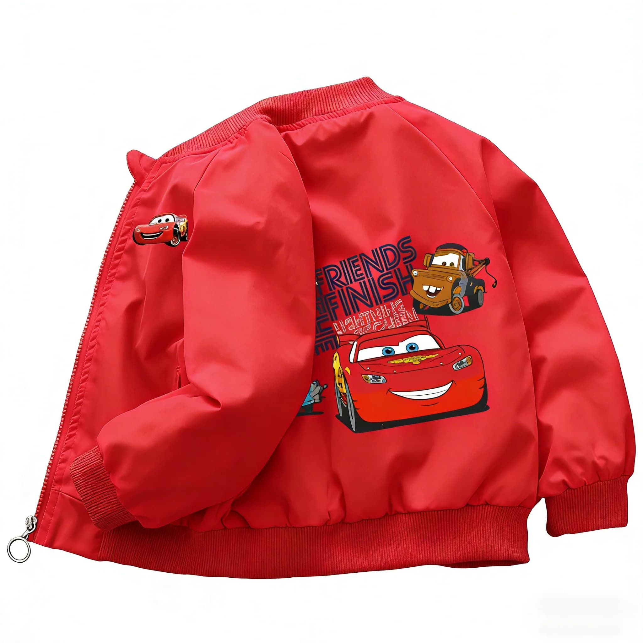 Cars Lightning McQueen Kinderjacke Neue Frühling Herbst Baby Junge Mädchen Cartoon Reißverschluss Lange Ärmel Windjacke Kinder Sportmäntel