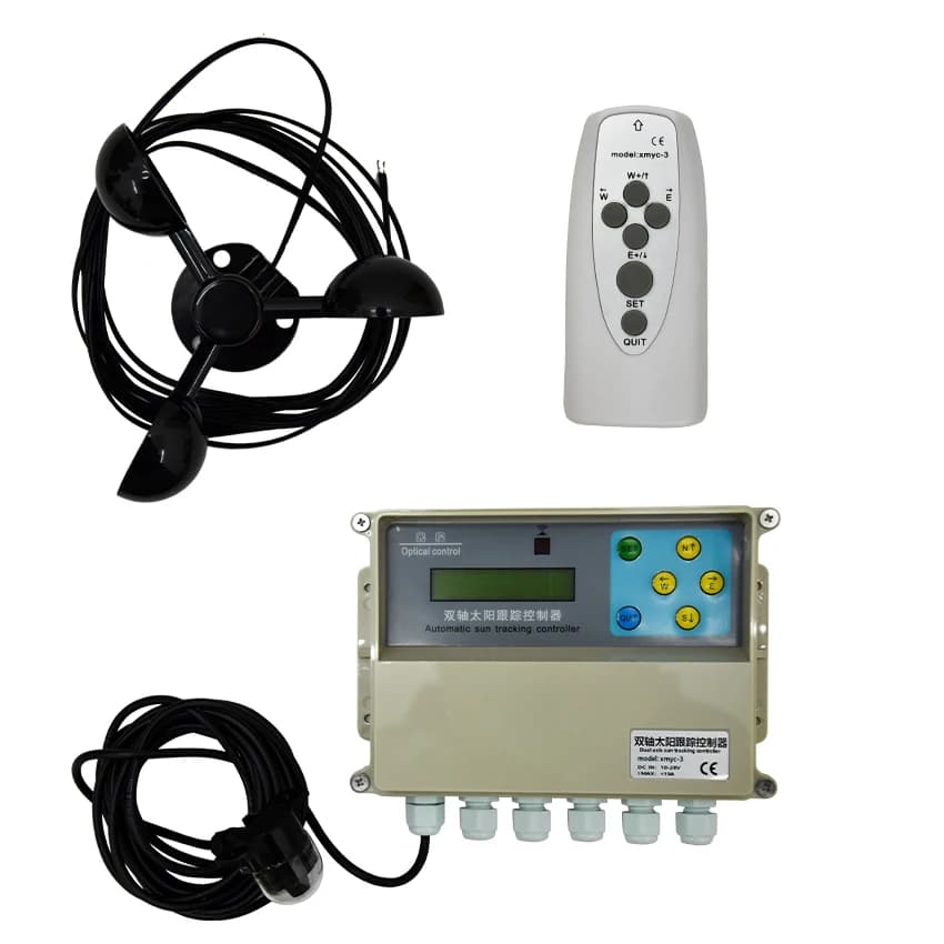 Dual Axis Solar Tracker Controller Sun Tracker Automatisches Tracking-Controller-System Zwei-Freiheits-Plattform-Tracking