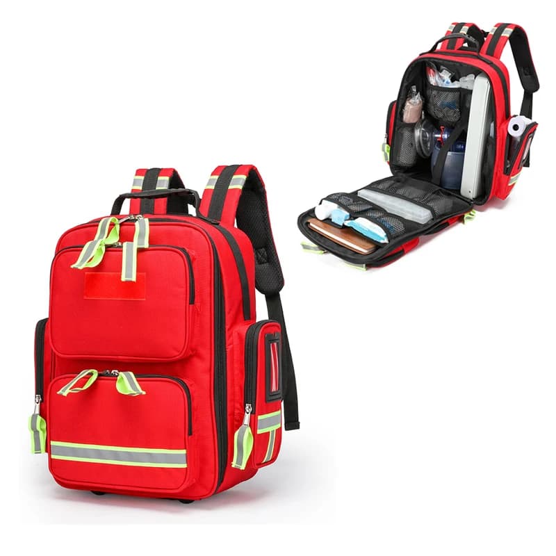 Erste-Hilfe-Kits Notfall-Rettungs rucksäcke mit großer Kapazität sortierte Lagerung Outdoor-Camping-Überlebens kits Medizinische Kits