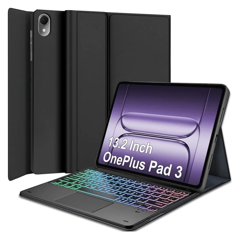 Trackpad-Tastaturabdeckung für OnePlus Pad 3 13,2 Zoll Magnetisch Abnehmbare Tastaturabdeckung für OnePlus Pad3 Pad 3 2025 Tablet-Hülle