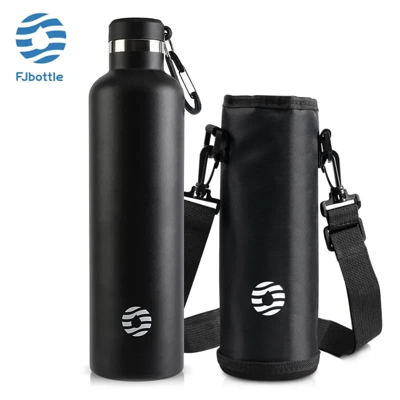 Feijian edelstahl thermos flasche 1000ml sport flasche vakuum isolierte wasser flasche auslaufs icher bpa frei