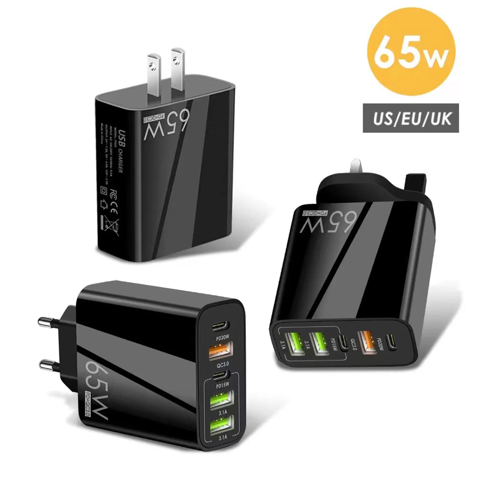 USB C Ladegerät Typ C PD Handy Adapter für iPhone Xiaomi Huawei Samsung iPad Realme Oneplus Tablet