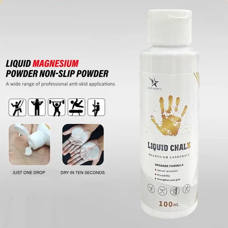 1 stücke 50/100/200 ml Flüssige Kreide Sport Magnesium Pulver Fitness Gewichtheben Anti Slip Creme Grip gewichtheben Klettern Gym