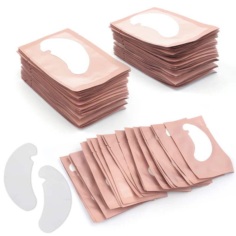 50 paar Auge Pads Für Wimpern Verlängerung Hydrogel Patches Für Wimpern U Förmigen Gel Pads Wimpern Verlängerung Liefert Patches Make-Up