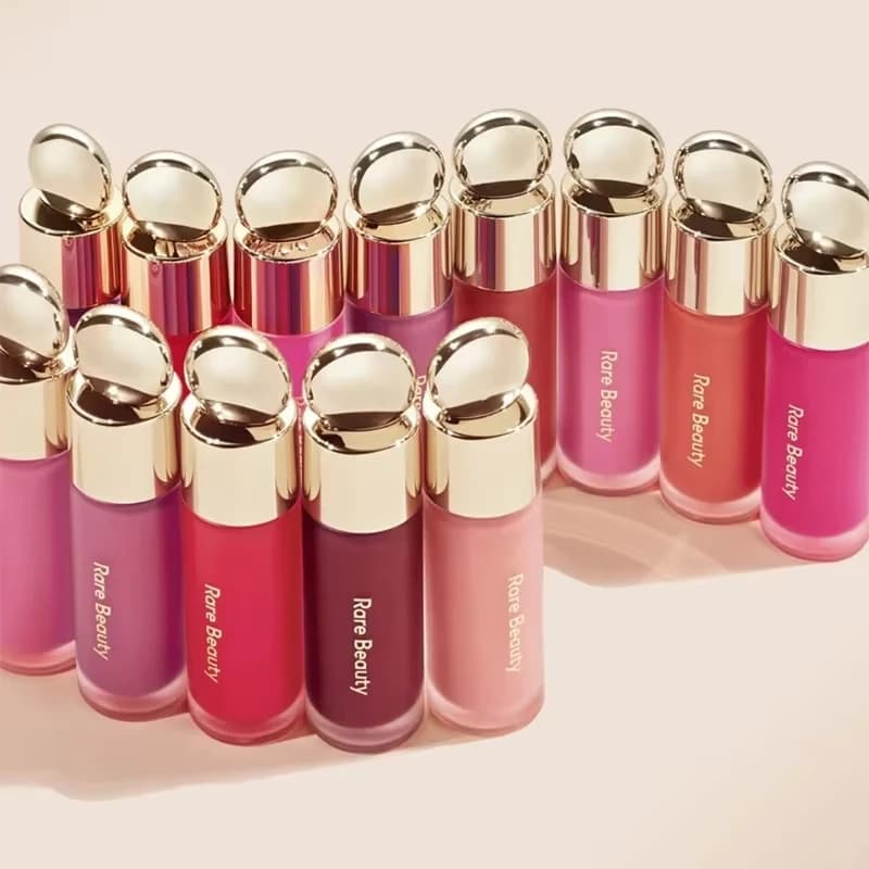 Rare Beauty Soft Pinch Liquid Blush Seidig und gleitet auf reibungslos, langanhaltendes, pralles Make-up Hope Love Virtue Happy Wonder Worth