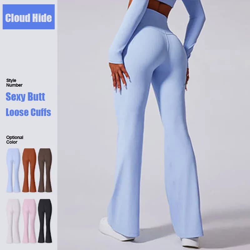 Cloud Hide Freizeit-Sporthose, Heimtraining, lange Yoga-Hose für Damen, Fitnessstudio, Fitness, Lauf-Leggings, hohe Taille, Straßenstrumpfhose