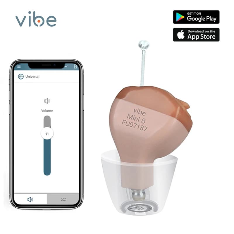 Vibe Hörgeräte Digital 8 Kanäle Nano Beschichtung Hohe-Ende Hören Gerät Digitale Programmierbare Hörgerät für Taubheit