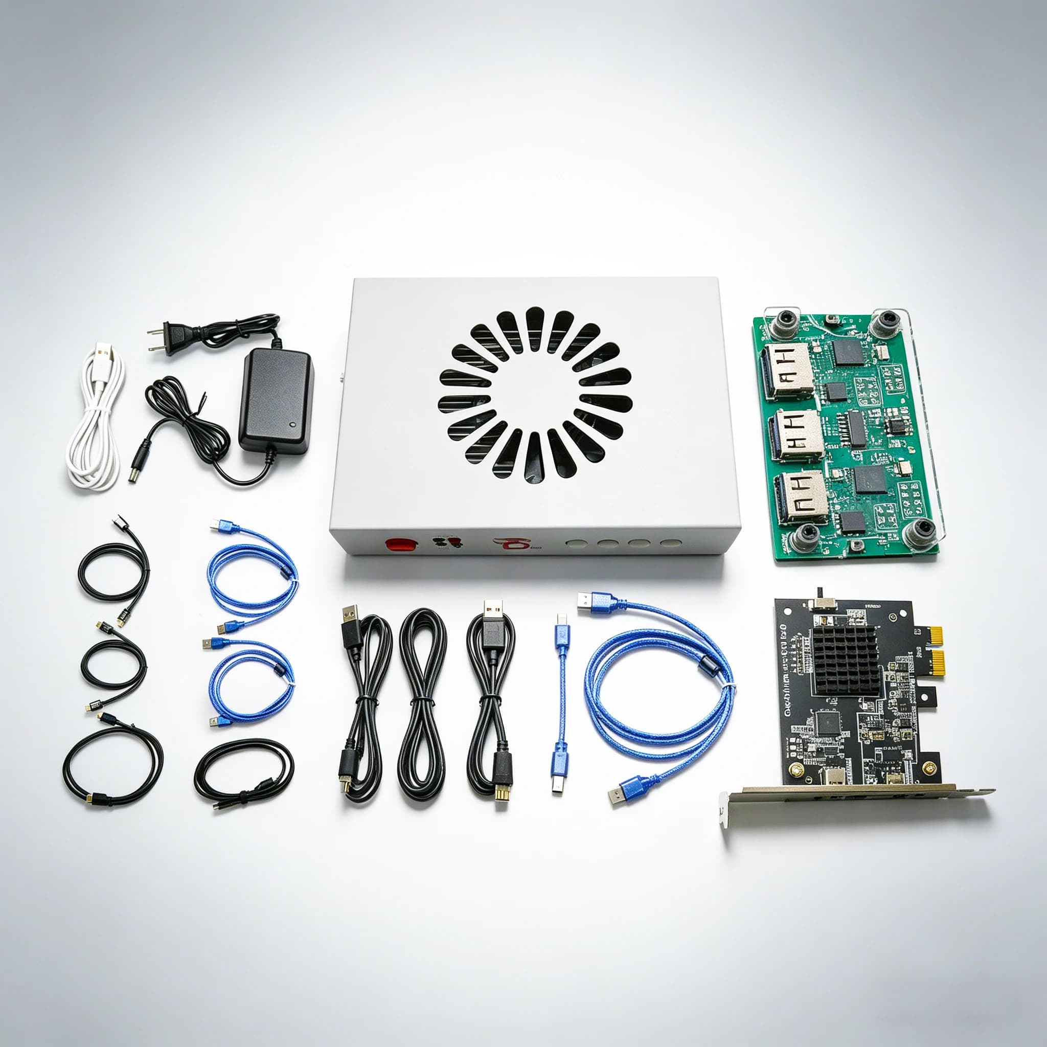 75t DMA Bundle - FPGA DMA 75t Karte + DICHEN 6. Generation HDMI Fuser + Makcu - DMA Kit (Enthält alle Kabel)