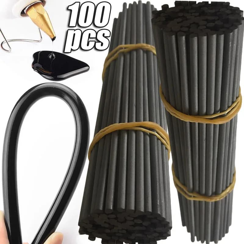 Hot Melt Kleber Stick Schwarz Hohe Klebstoff 7MM 11MM DIY Handwerk Spielzeug Reparatur Werkzeug Auto Paintless Dent Entfernung schmelzen Kleber Sticks