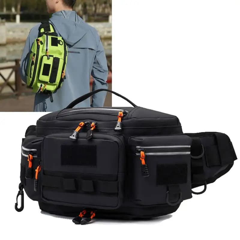 Männer Mode Locken Taille Tasche Molle Sport Jagd Fanny Pack Outdoor Wandern Laufen Radfahren Rig Beutel Multi-taschen Brust tasche