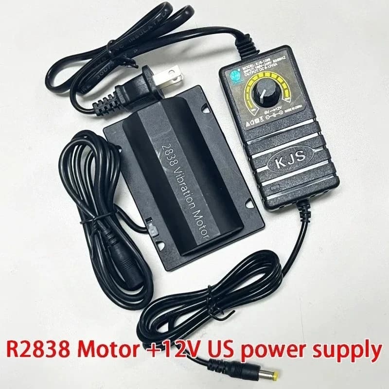 12V 4500 U/min Mikro-Gleichstrommotor für Massage mit Vibrationsstuhl, Kissen-Vibrator 2430/2838 Elektrowerkzeug-Zubehör