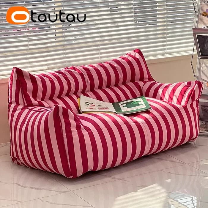 OTAUTAU Sitzsackbezug SF407【Kein Füllstoff im Inneren! Sie müssen selbst den Füllstoff kaufen!】