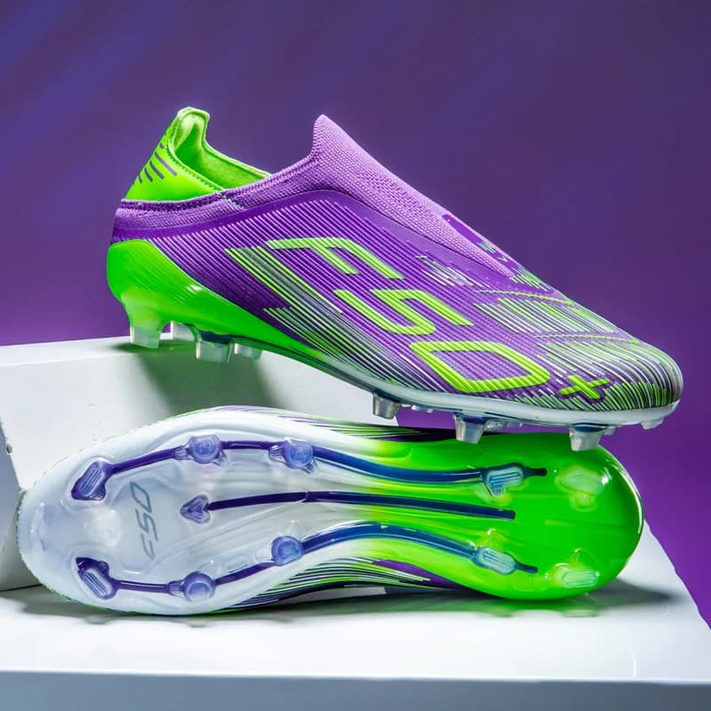 Neue Herren-Fußballschuhe, Grasstollen, Futsal, rutschfest, für den Innenbereich, ultraleicht, FG, Rasen-Fußballschuhe, Sport, bequem, für