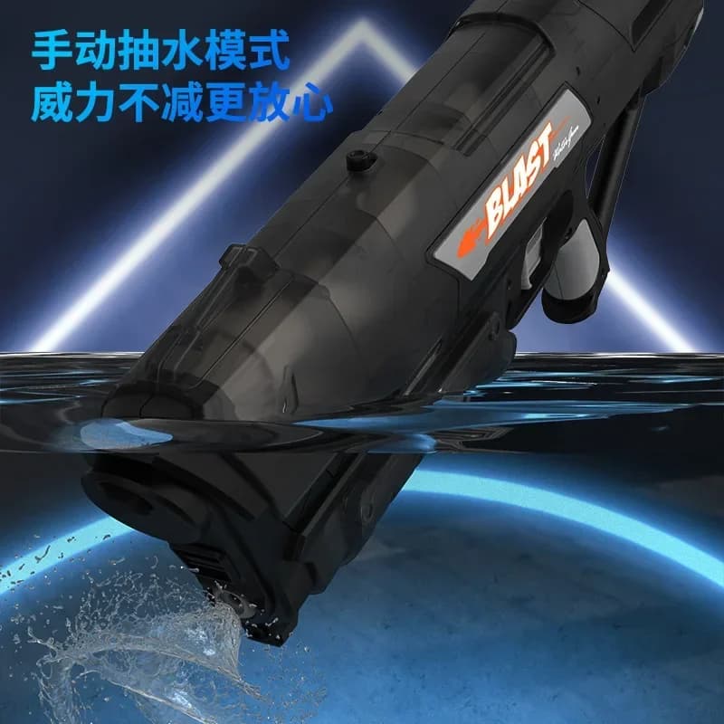 Super High Power Manuell Ausziehbare Wasserpistole Spielzeug Keine Batterie Pistole Spray Blaster Outdoor Wasser Pool Spielen Spielzeug für Jungen