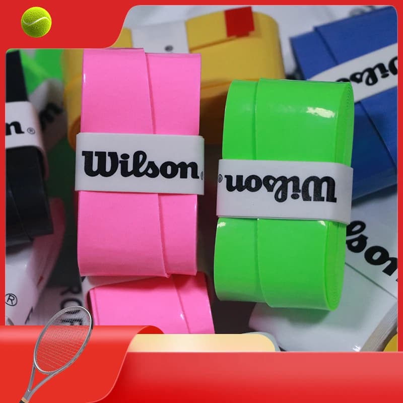 Wilson Tennis Overgrip Schweißband Stoßdämpfer Schlägergriff Padel-Zubehör für Tennis- und Badminton-Training