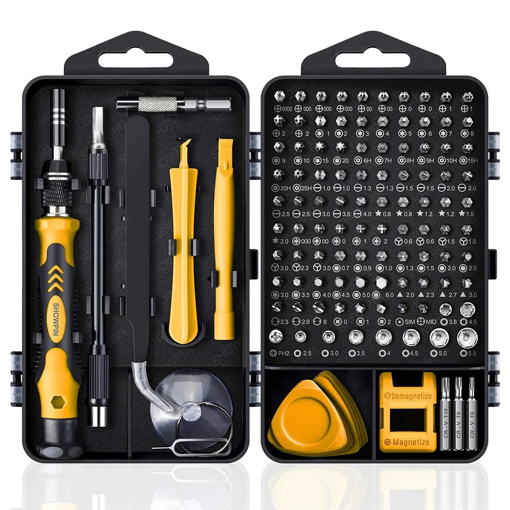 25/115/135/140 in1 Schraubendreher-set Magnetische Torx Phillips Schraube Bit Kit Mit Elektrische Entferner Schlüssel Reparatur Telefon PC Werkzeuge