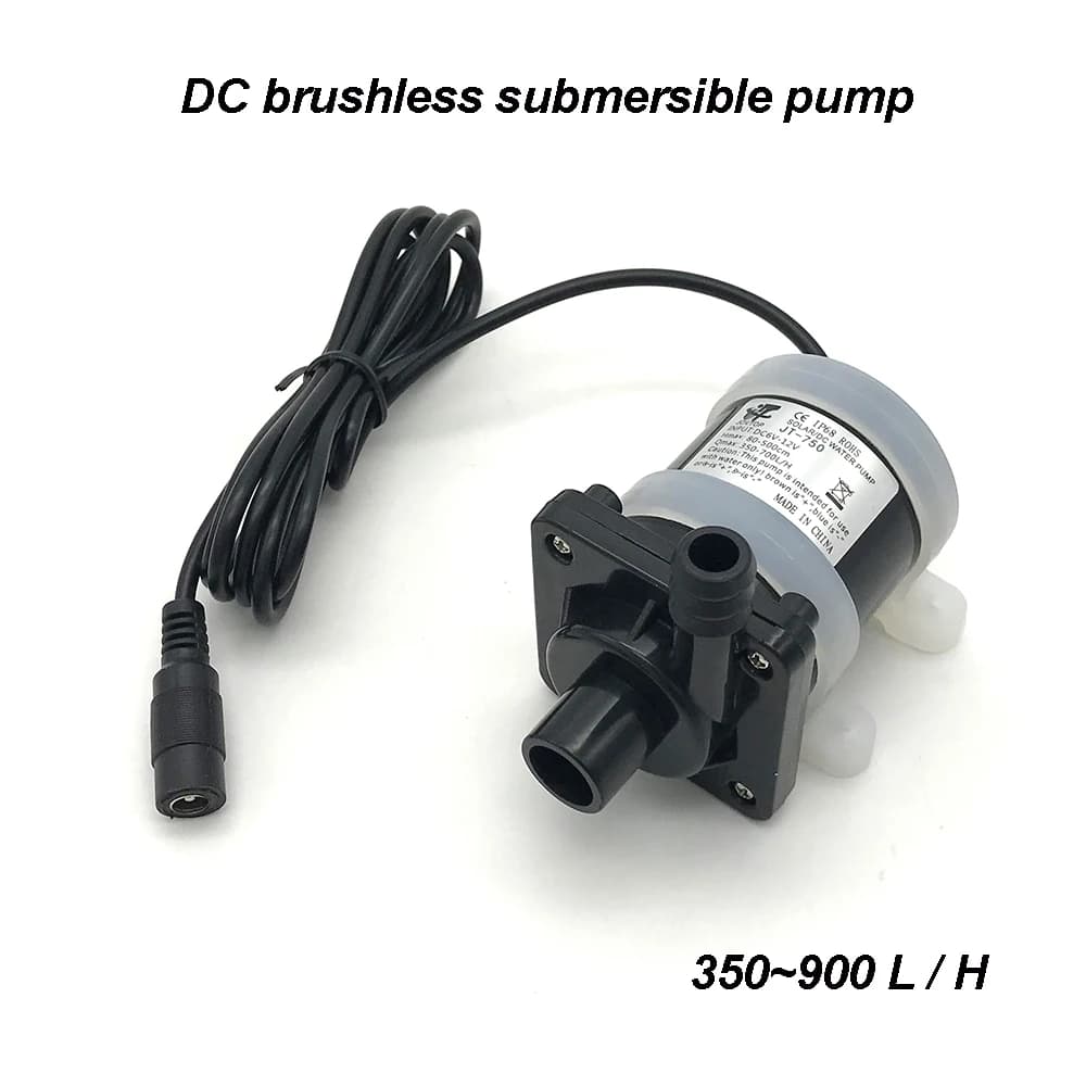 Jovtop JT-750 Tauchwasserpumpe DC 12 V 24 V bürstenloser Motor Wasserzirkulation Solarpumpe 350 ~ 900 l/h