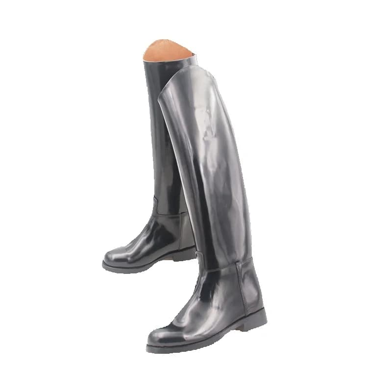 Reiten Stiefel glatte-boxleather Leder Futter Dressur stiefel Reit Stiefel Unisex Angepasst Reiten Ausrüstung