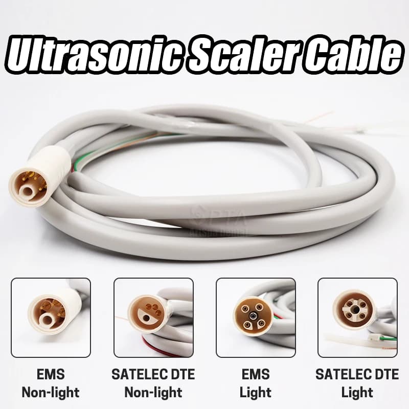 DT E Dental Scaler Abnehmbarer Kabelrohr Woodpeck Ultraschall Scaler Kabel Wasser EMS Schlauch Ersatz Satelec Schlauch