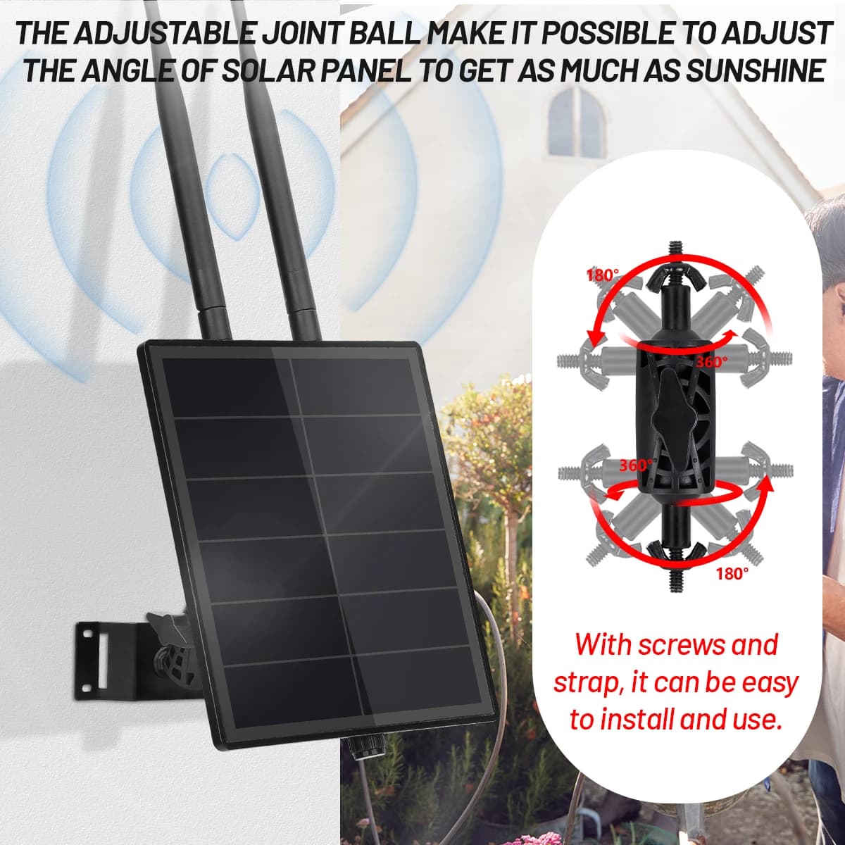 D5L Wasserdichter Solarbetriebener RAK4631 RAK19007 LoRA Meshcore Node Repeater SX1262 Mesh-Funk Solar LoRa 868MHz 915MHz Antenne