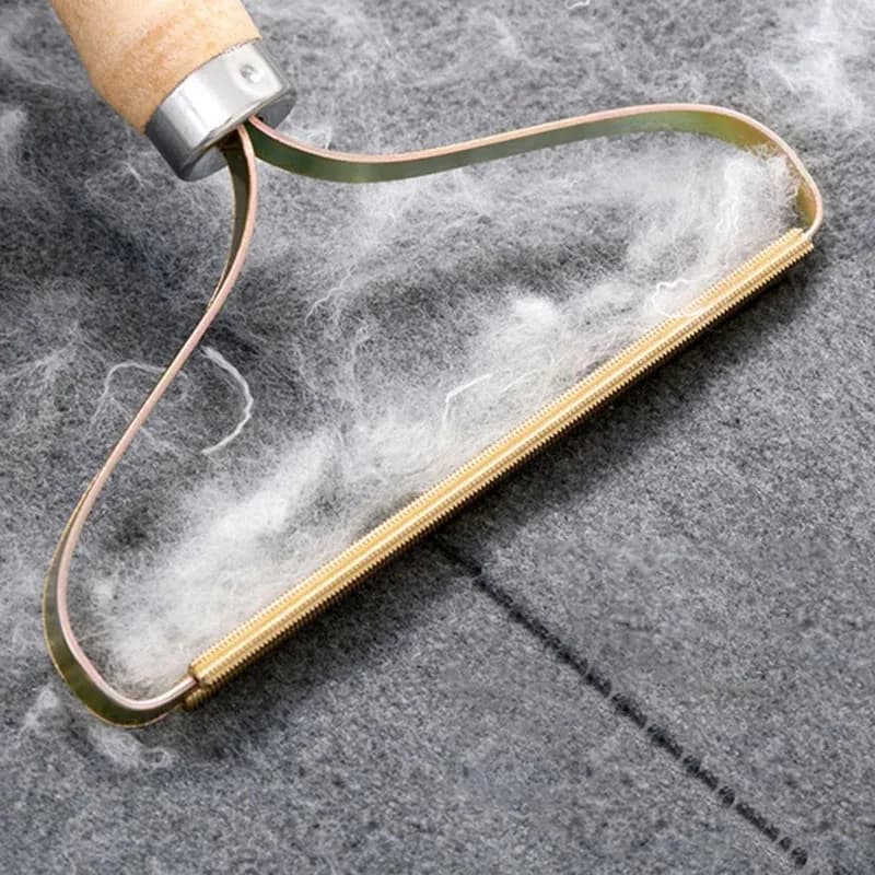 Tragbarer Fusselentferner Tierhaar-Entfernungsbürste für Teppich, Wollmantel, Kleidung, Fusselrasierer, manueller Fusselentferner,