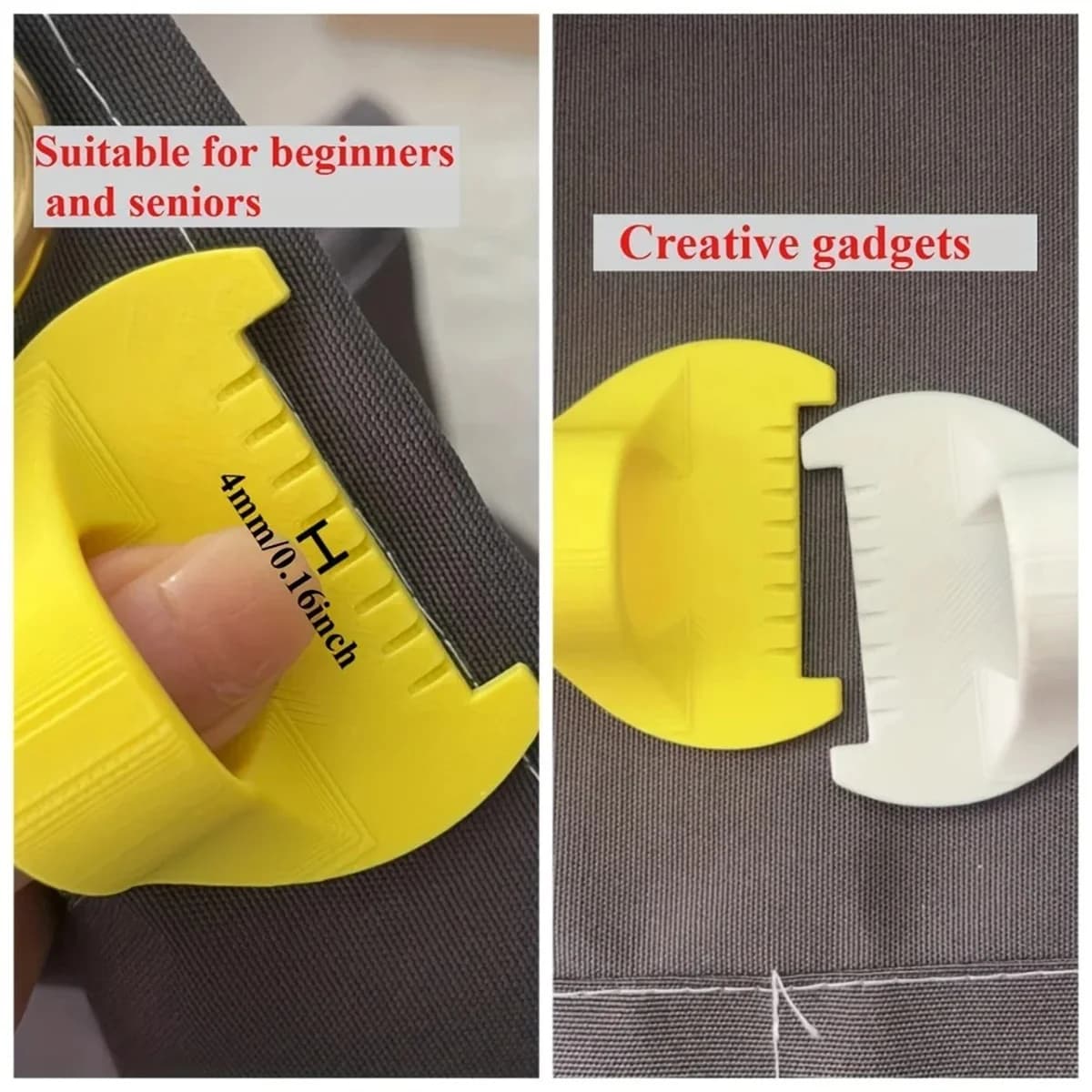 DIY-Nähanleitung-Vorlagen-Set für gleichmäßige Stiche – Präzisions-Nähwerkzeug mit 3 mm Abstand für Stoffstickerei und Lederhandwerk