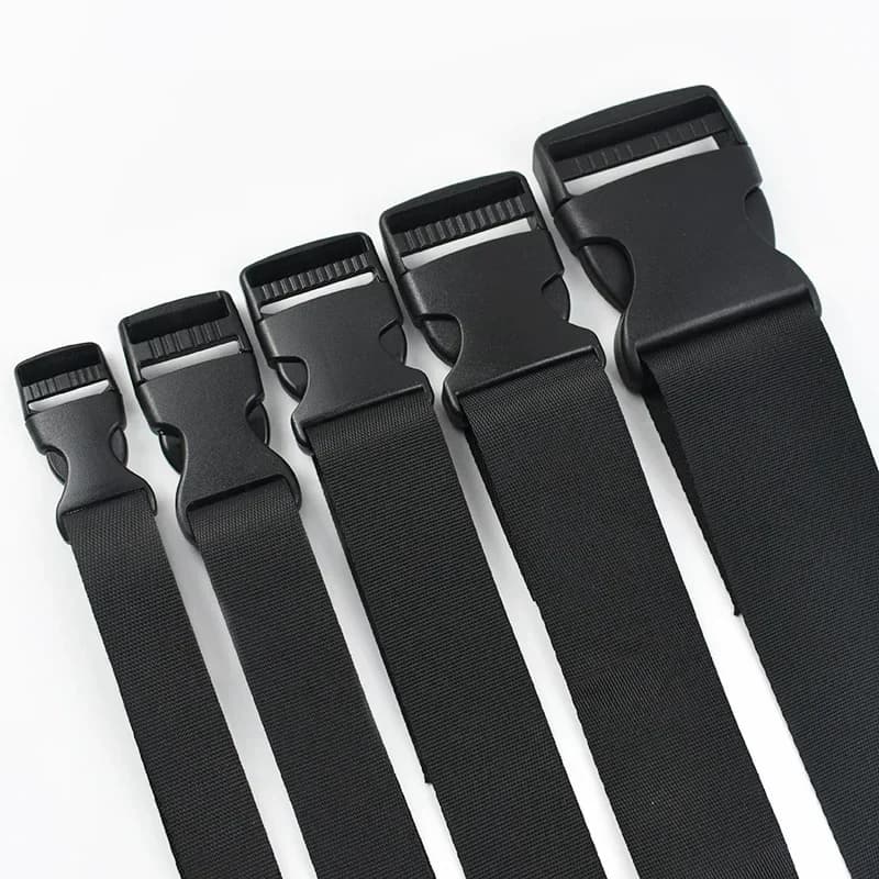 2/5/10Sets 10-50mm Gurtband Verschluss Tasche Kunststoff Release Schnallen Gürtel Schnalle Hund Kragen verschluss Haken Band Band Verschluss Clip