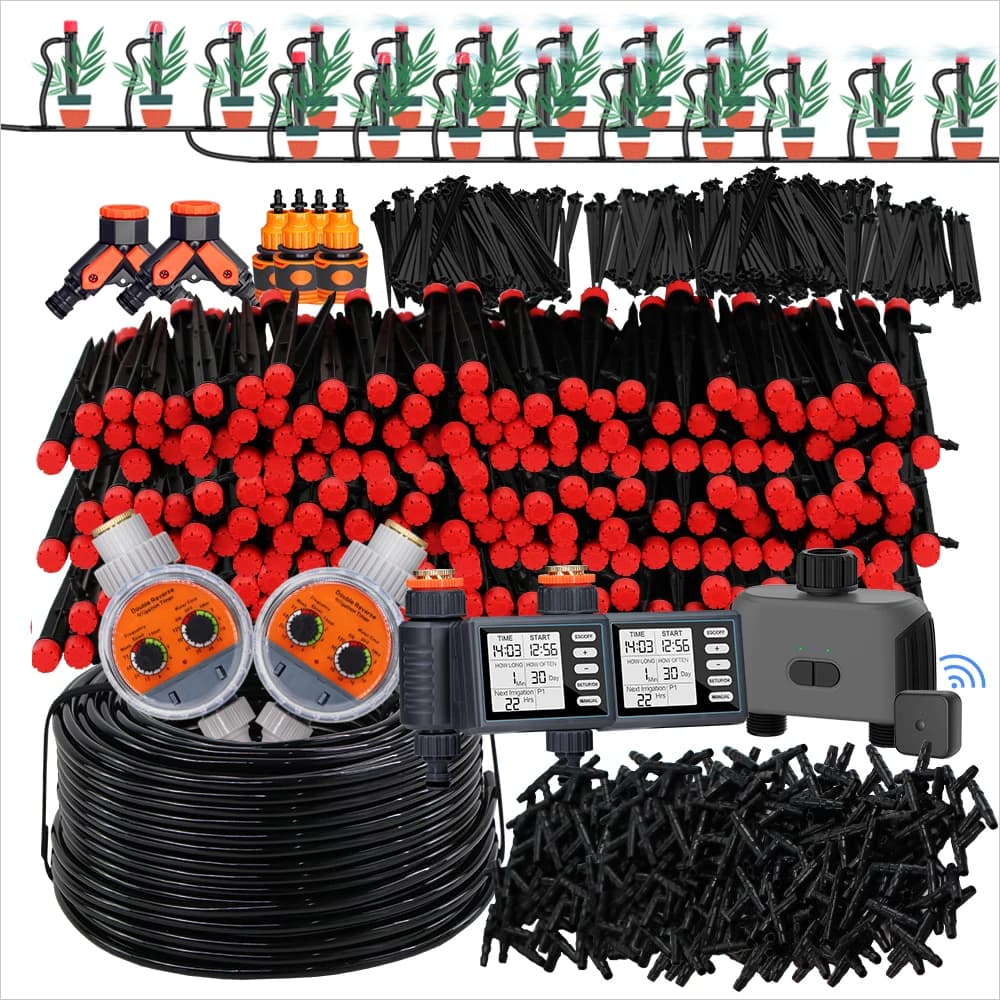 50-5m automatisches Garten bewässerungs system einstellbar 13cm Sprinkler Smart Timer Gewächshaus Hof Bewässerungs set starkes Flussmittel