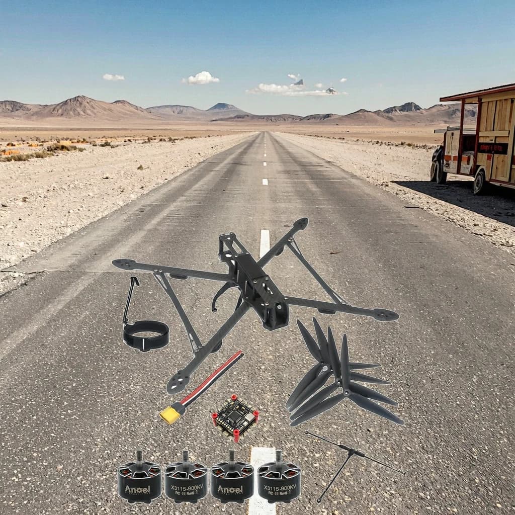 Mark4 V2 10 Zoll 427 mm FPV Racing Freestyle Drone Rahmen Kit F4 Flight Control 60A 4IN1 ESC X3115 900KV Motor 10 Zoll Propeller