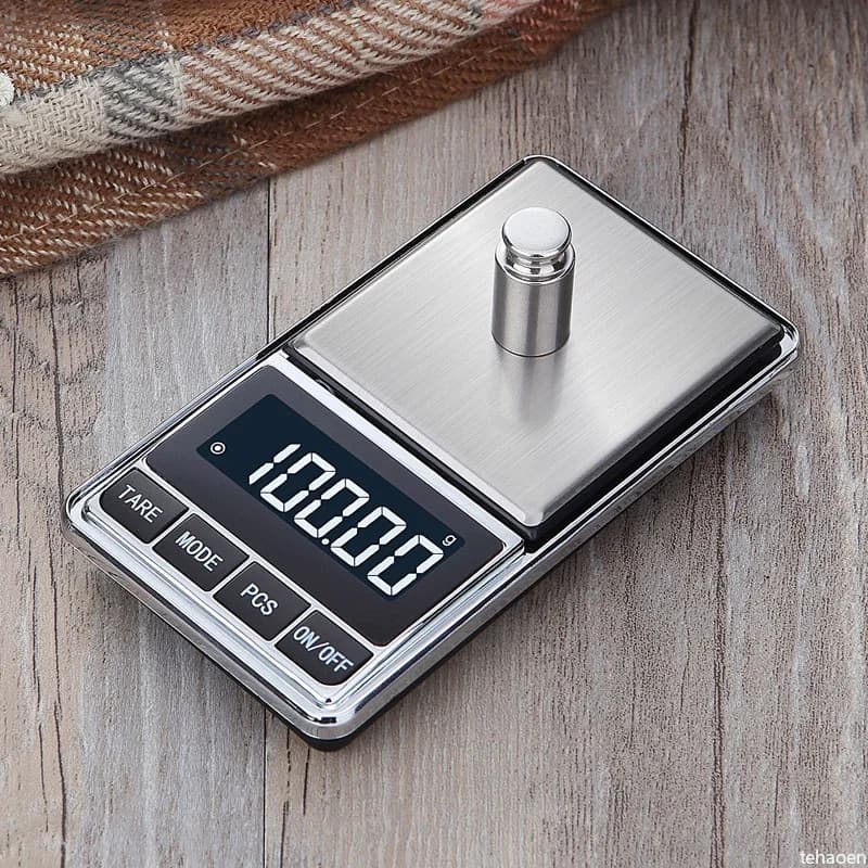 Elektronische Schmuckwaage, Grammwaage, 500 g/0,01 g, hohe Genauigkeit, Schmuck-Goldwaage, Mini-Taschenwaage, Küchengewichtswerkzeuge