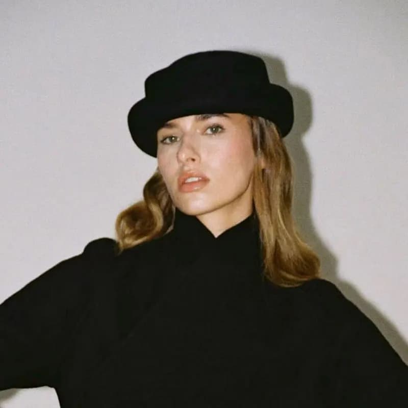 TOMKHU Neue Wolle Retro Mode frauen Fedora Hut Französisch Elegante Baskenmütze Designer Herbst Und Winter Zylinder Runway Stil