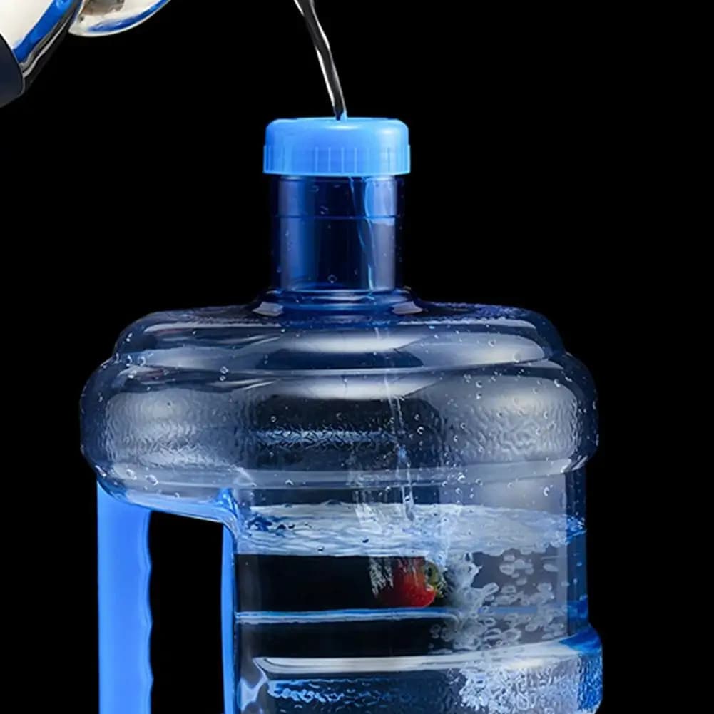 5L/7,5 L Verdickte PET Wasser Flasche Krug Wiederverwendbare Leere Reine Wasser Flasche Krug Tragbare Mineral Wasser Behälter Lagerung im freien