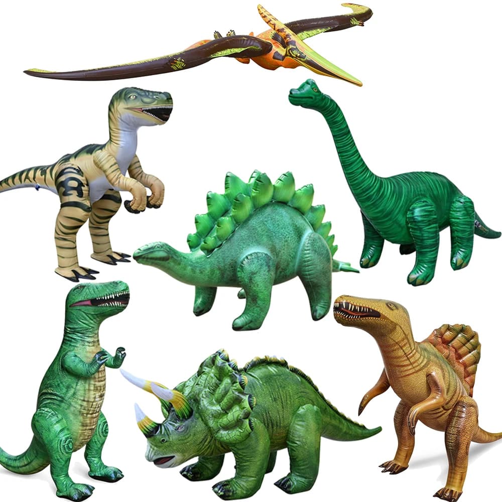 Riesiges aufblasbares Dinosaurier-Spielzeug, T-Rex-Dinosaurier-Ballon-Dinosaurier-Spielzeugfigur für Dino-Thema, Geburtstagsfeier, Outdoor-Dekoration