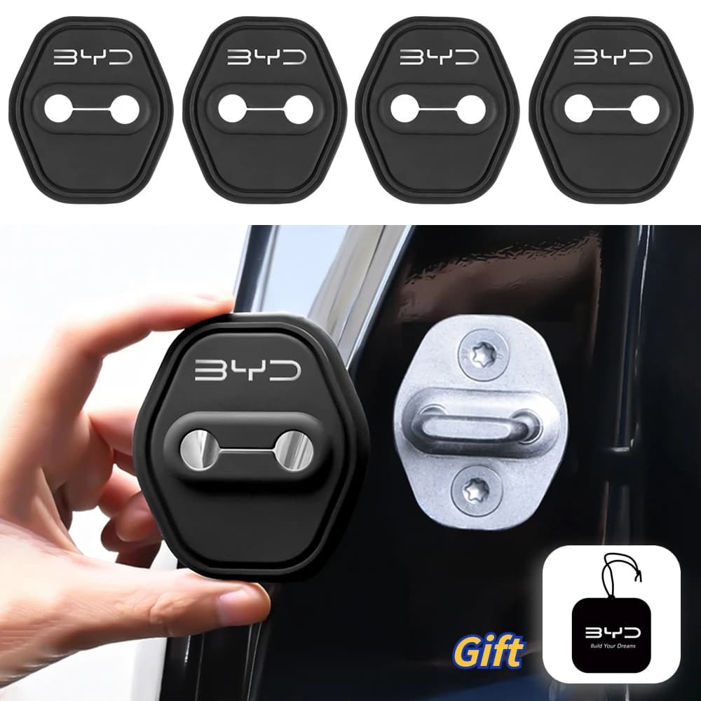 Silikon-Autotürschlossabdeckungen 4er/2er-Set für BYD Atto3 Yuan Plus Sealion 7 Dolphin Surf Dolphin Shark Seal Song Seal EV